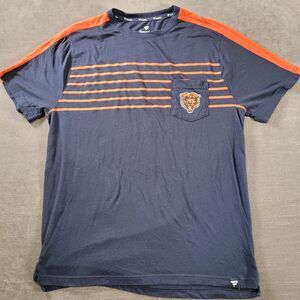 Chicao Bears Fanatics‎ Crew Neck Pocket T-Shirt Mens Size XL